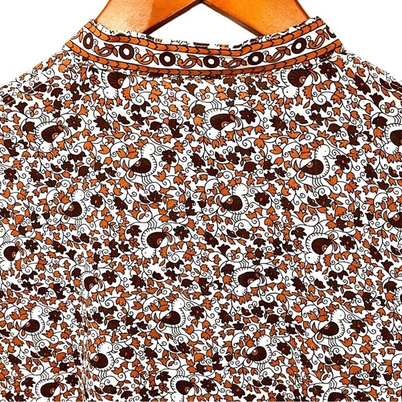 KORS MICHAEL KORS Vintage Red Label printed Long Sleeve button-up shirt - Picture 9 of 14